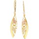 CZ Accent Lever Back Earrings - by Mt Rushmore